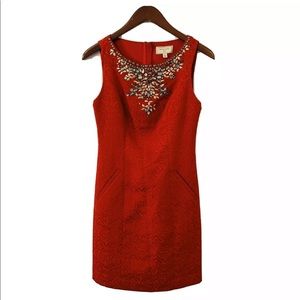 Moulinette Soeurs brocade jewel Pencil Dress